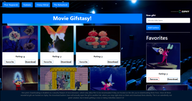 Movie Gifstasy
                                app 
